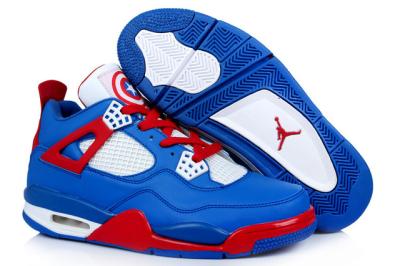 Cheap Air Jordan 4 Captain Amercia wholesale No. 253